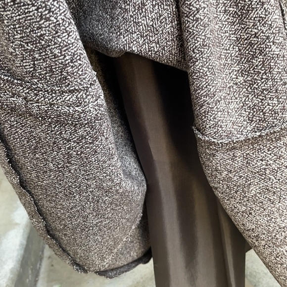 New Brown/white Gerry Weber wool skirt - Picture 8 of 10